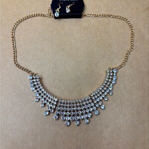 Paparazzi Gold Necklace with Silver Accents